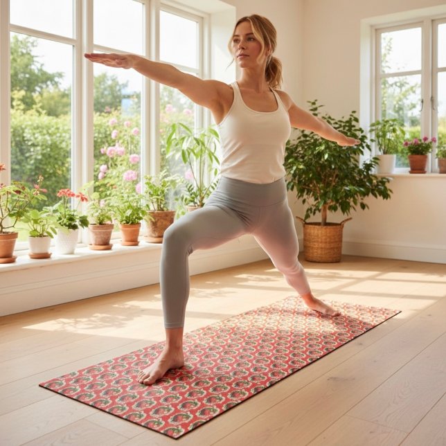 Tapis De Yoga Yoga de fraise (Créateur téléchargé)