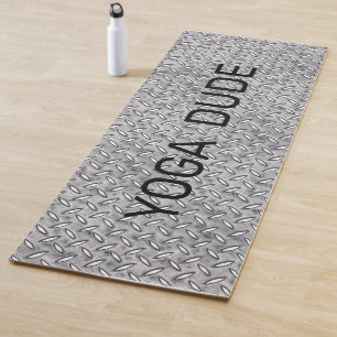 Tapis De Yoga Yoga Dude Metal Grey