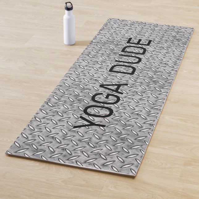 Tapis De Yoga Yoga Dude Metal Grey (En situation)