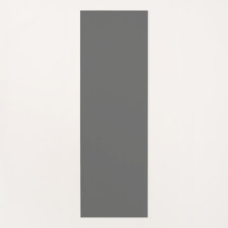 Tapis De Yoga Yoga gris minimaliste