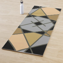 Yoga Mat à motif asymétrique par Joya Eve