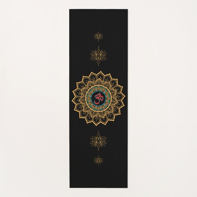 Tapis De Yoga Yoga Mat ASANA, YOGA, Ganesha (Devant)