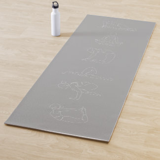 Tapis De Yoga Yoga Mat ASANA, YOGA, YOGA LIFE