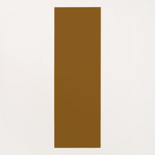 Tapis De Yoga Yoga Mat Brown et beige