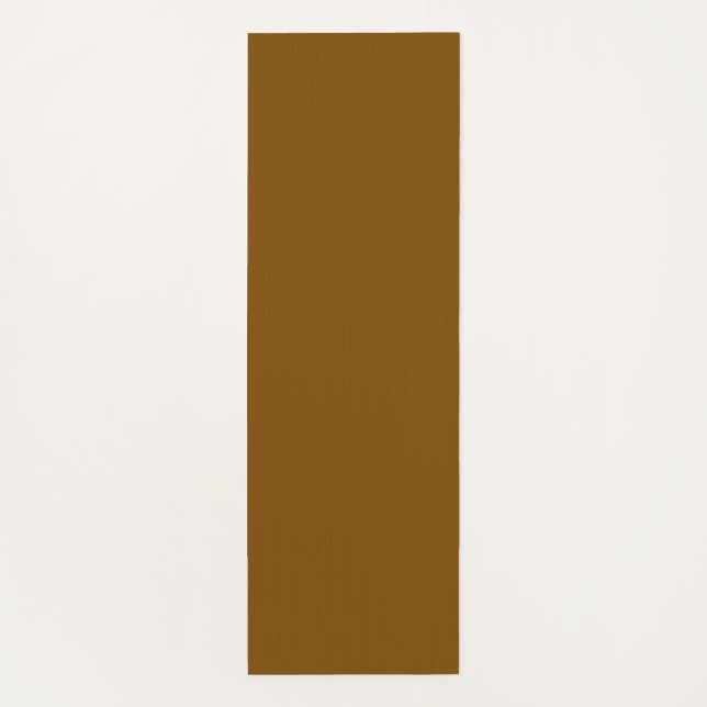 Tapis De Yoga Yoga Mat Brown et beige (Dos)