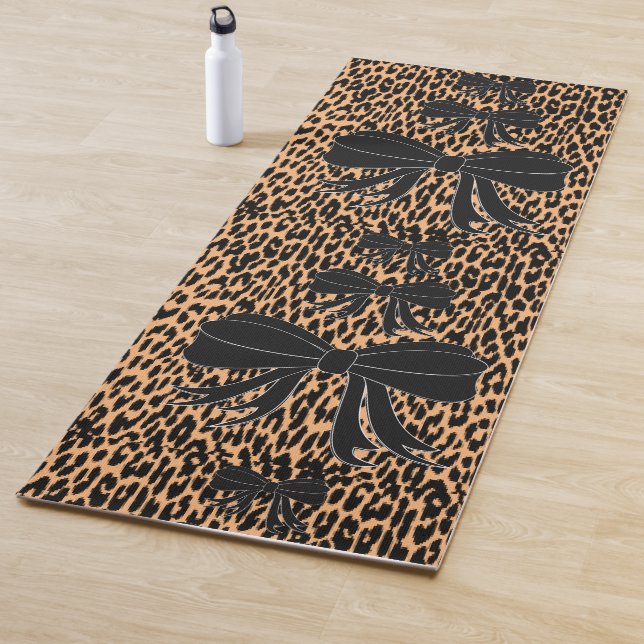 Tapis De Yoga Yoga Mat Leopard (En situation)