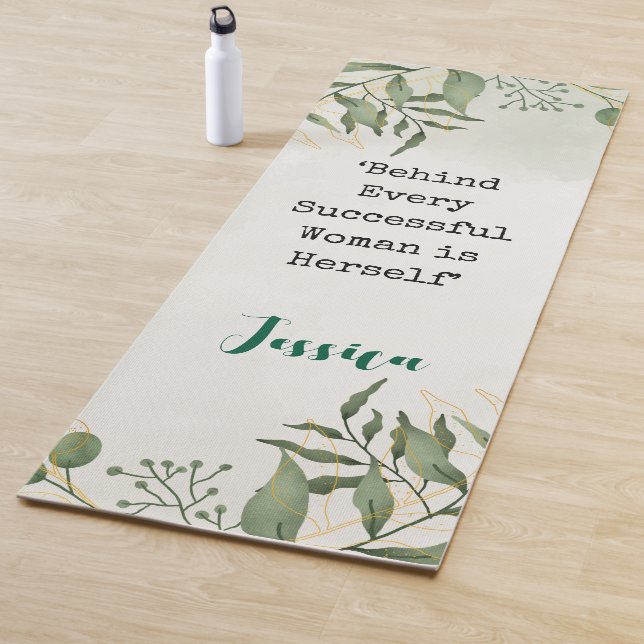 Tapis De Yoga Yoga Mat personnalisé, Cool et calme (En situation)