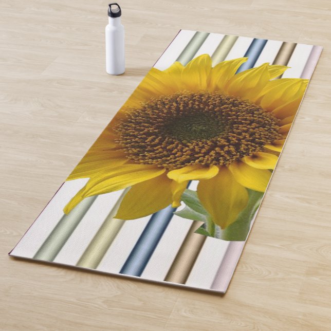 Tapis De Yoga Yoga Mat Tournesol (En situation)