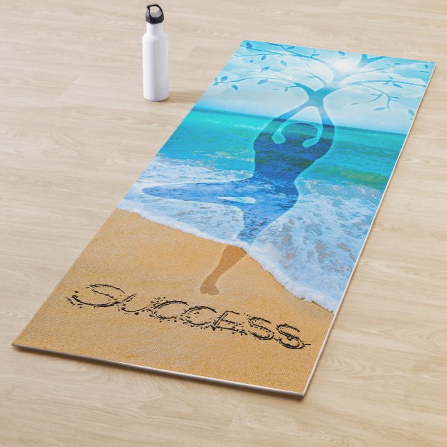 Tapis De Yoga Yoga Mats-Plage-inspiration-motivation-méditation- (En situation)