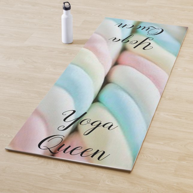 Tapis De Yoga Yoga Mats Yoga Queen Pastel (En situation)