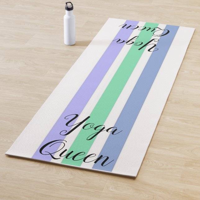 Tapis De Yoga Yoga Mats Yoga Queen Stripe (En situation)