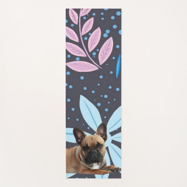 Tapis De Yoga Yogamatte I like Frenchy (Devant)