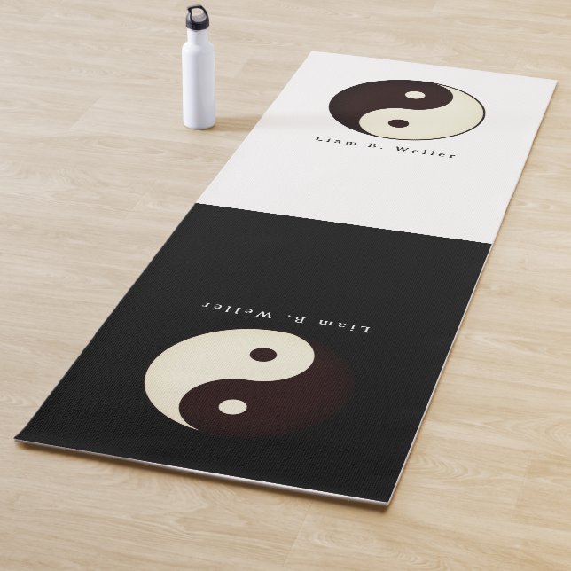 Tapis De Yoga Zen Yin Yang Exercice Mindful (En situation)
