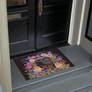 Tapis d'intérieur/extérieur de BOUFFE de RÉCEPT