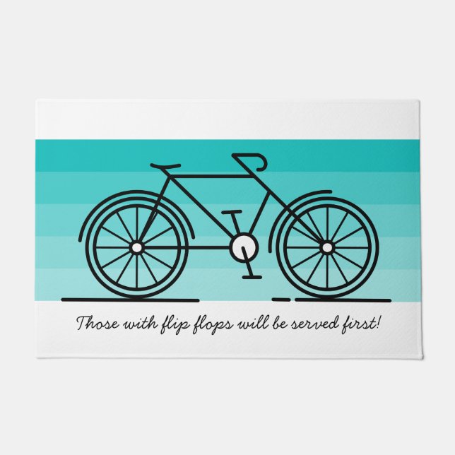 Tapis frais de bicyclette de gradient (Devant)