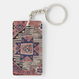 Tapis Kilim Rouge Antique Oriental