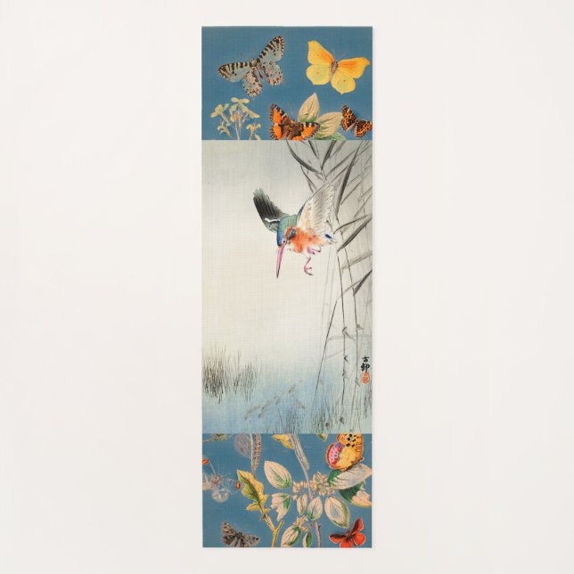 Tapis NOMMÉ FAIT SUR COMMANDE de YOGA de COLIBRI (Devant)
