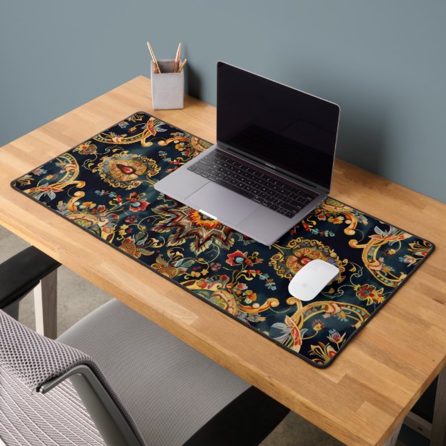Tapis persan classique Motif foncé (Bureau 2)