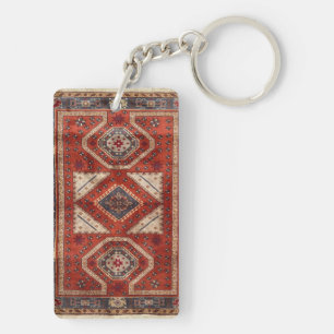 Tapis persan turc oriental rouge