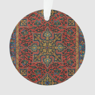 Tapis Perse Tapis Rouge Bleu classique