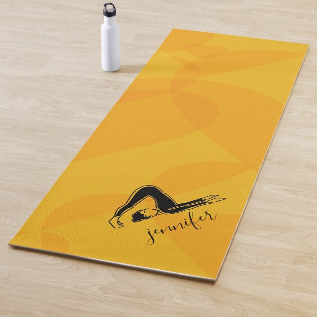 Tapis personnalisés de Pilates de yoga (En situation)
