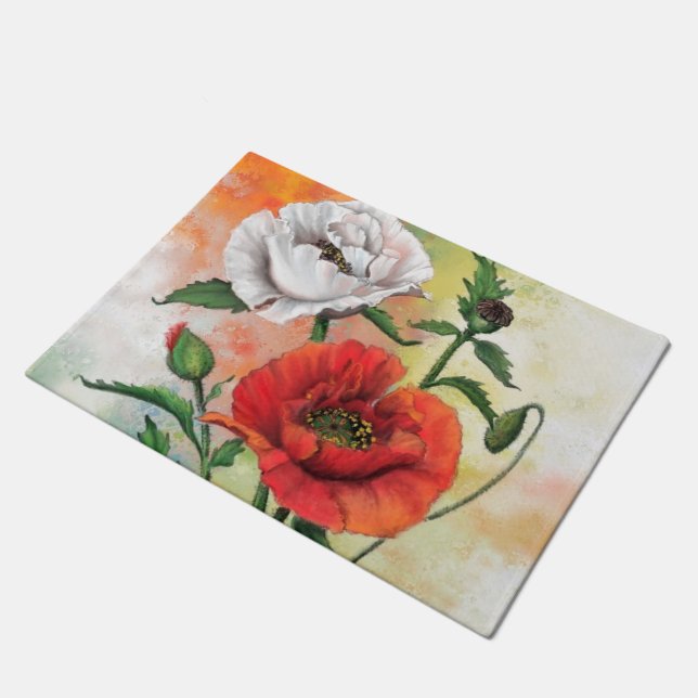 Tapis rouge blanc (Incliné)