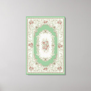 Tapis vintage 4 - Toile enveloppée