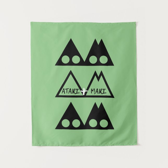 Tapisserie ATARI+MARI Tri-Logo (Devant)