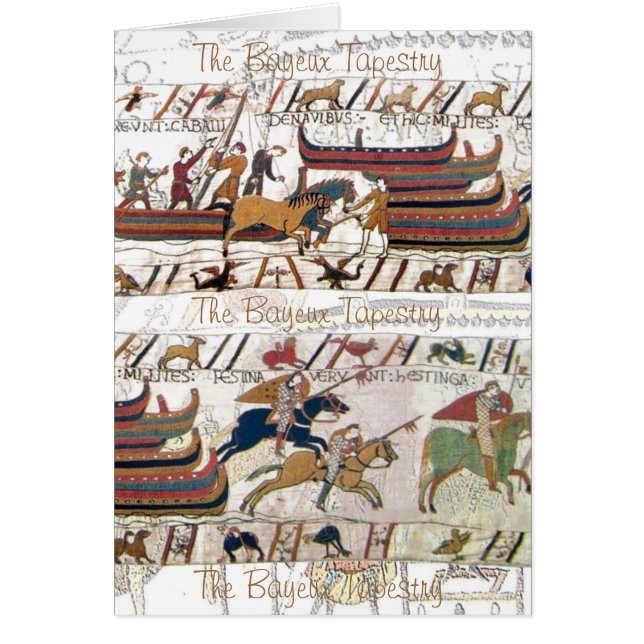 Tapisserie - Bayeux - 11ème siècle (Devant)