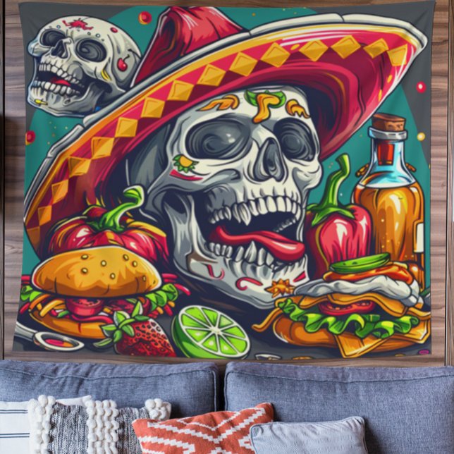 Tapisserie Cinco de Mayo personnalisée (Créateur téléchargé)