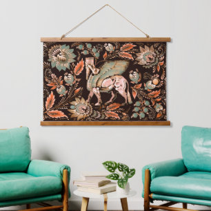 Tapisserie classique en bois lamassu