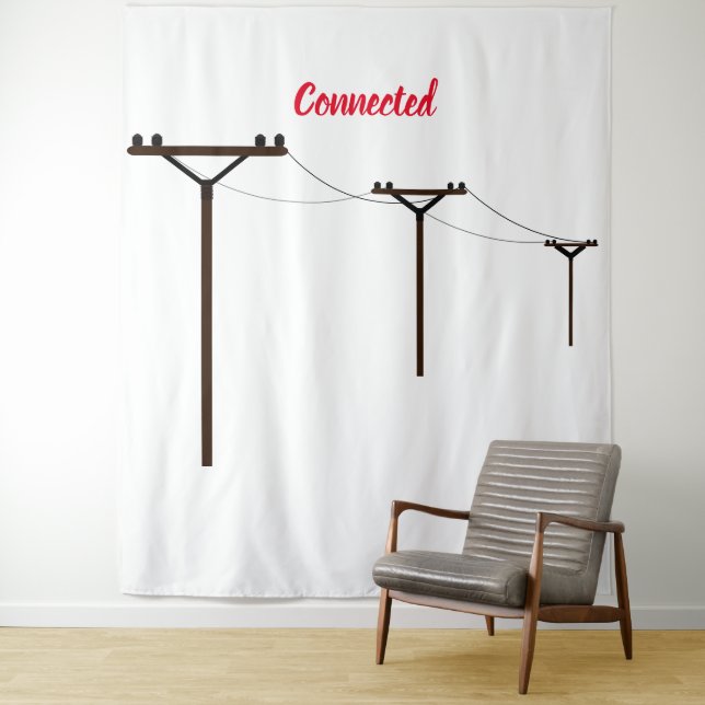 Tapisserie connectée (En situation)