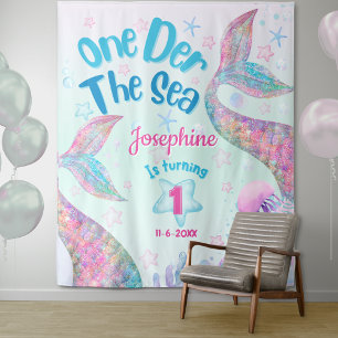 Tapisserie de bienvenue grande pour le premier ann