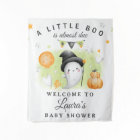 Tapisserie de bienvenue pour Baby Shower Halloween