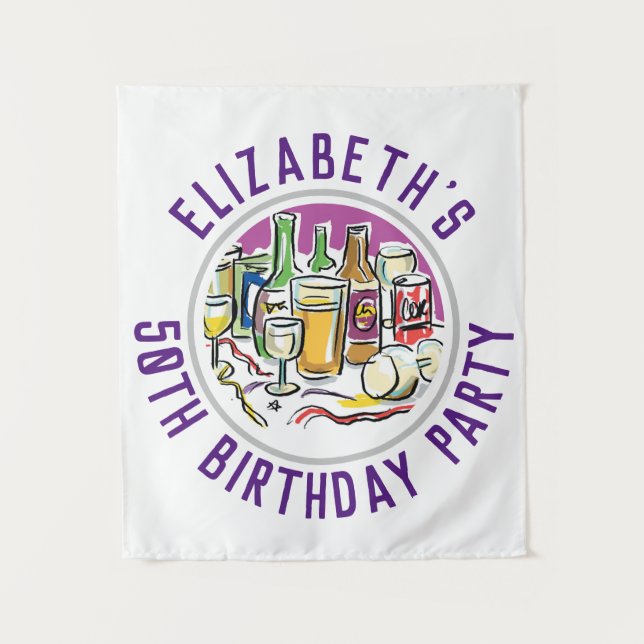 Tapisserie de célébration de 50 ans (Devant)