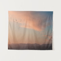 Tapisserie de coucher du soleil de San Francisco