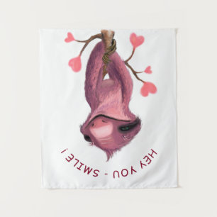 Tapisserie de fentes amusante - Texte personnalisé