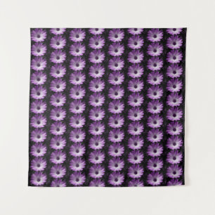 Tapisserie de fleur pourpre