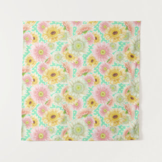 Tapisserie de fleurs de tournesol - Boho clair déc