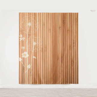 Tapisserie de fond rustique en bois