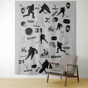 Tapisserie de hockey
