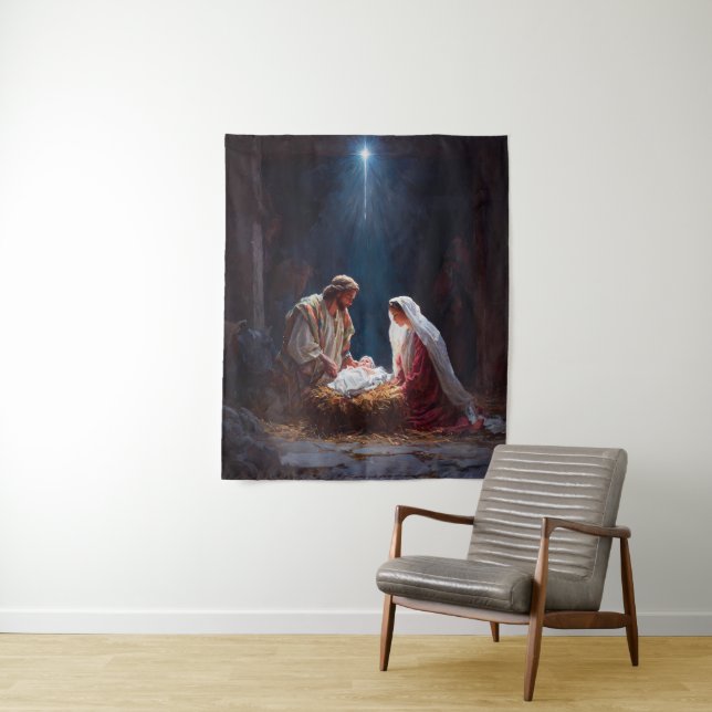 Tapisserie de la Sainte Famille (En situation)