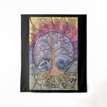 Tapisserie de l'arbre de Gratitude