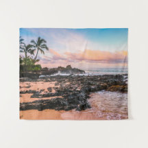 Tapisserie de plage d'Hawaï