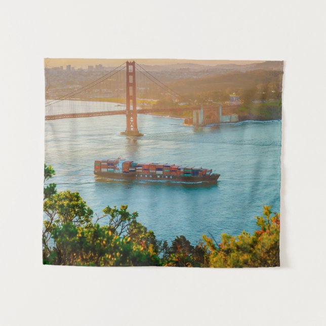 Tapisserie de San Francisco golden gate bridge (Devant (Horizontal))