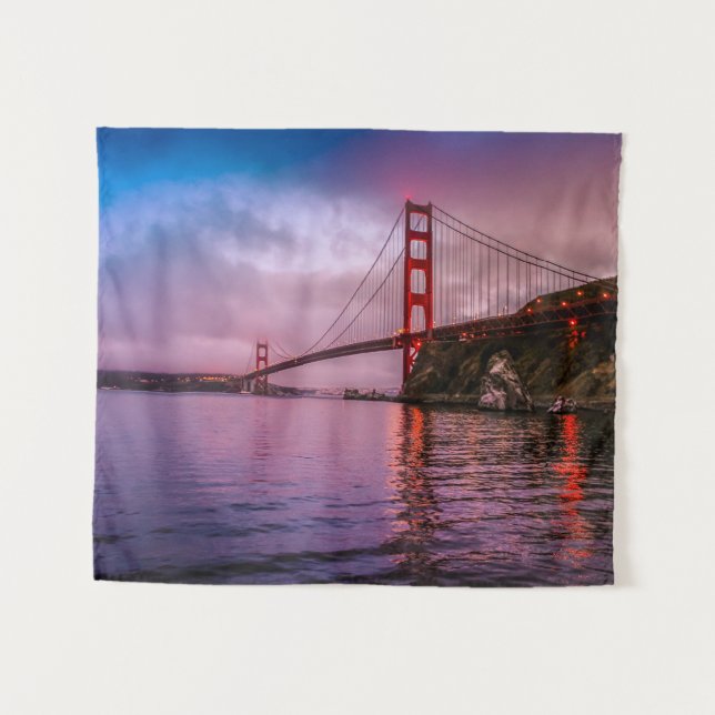 Tapisserie de San Francisco golden gate bridge (Devant (Horizontal))