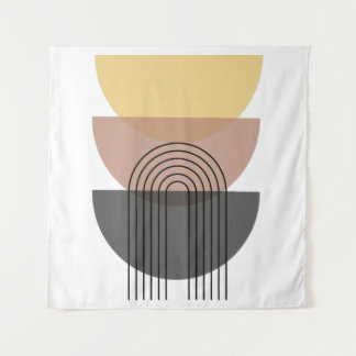 Tapisserie du milieu du siècle/Neutre/Géométrique