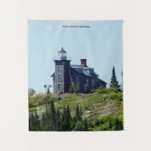 Tapisserie du phare d'Huron Island