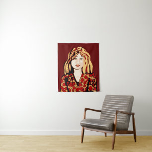 Tapisserie en laiton blonde fraise