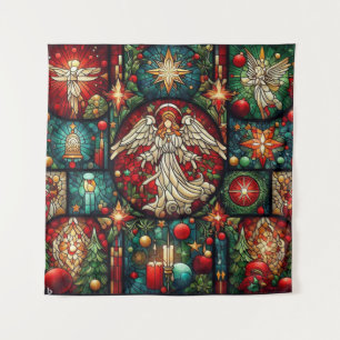 Tapisserie en verre de Noël